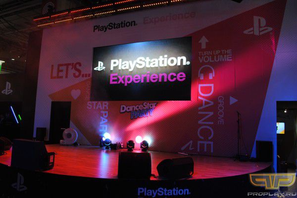 Стенд PlayStation