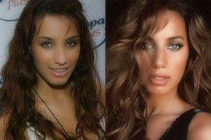 Виктория Дайнеко и Leona Lewis (найди 10 отличий)
